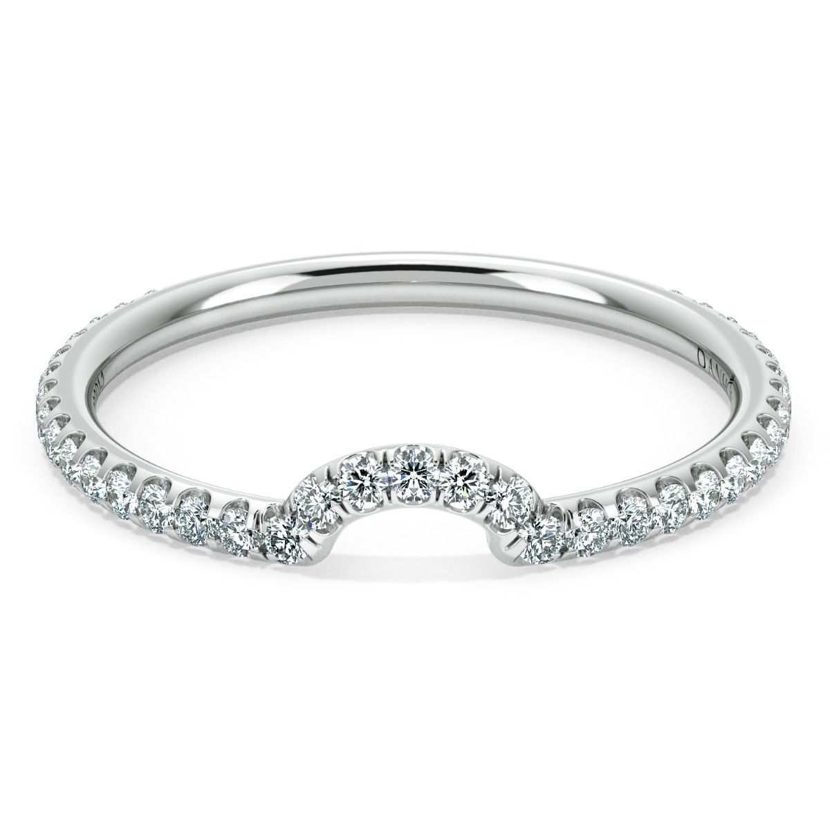 Classico Unique Handmade Curvy Wedding Band