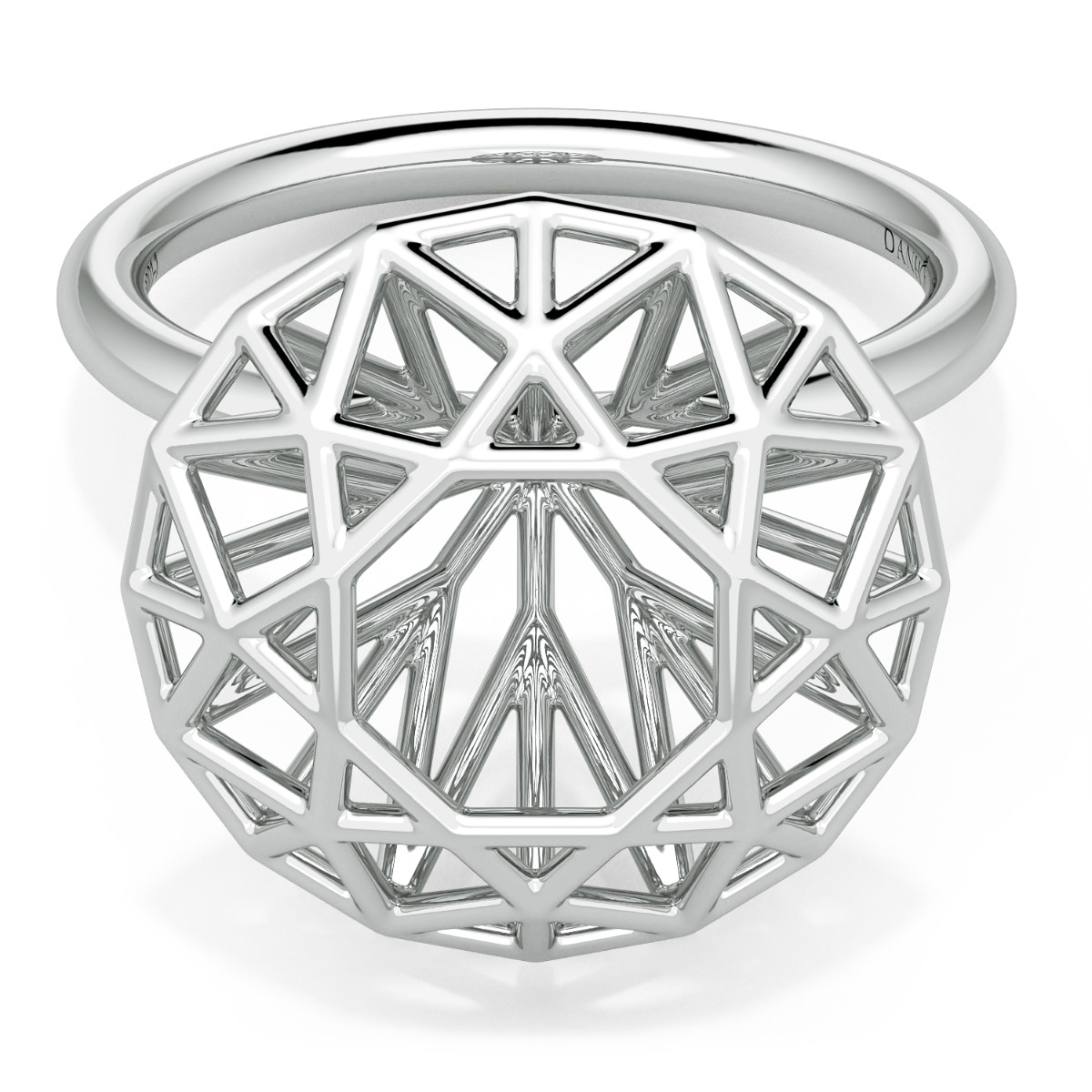 Diamante Round Fine Ring