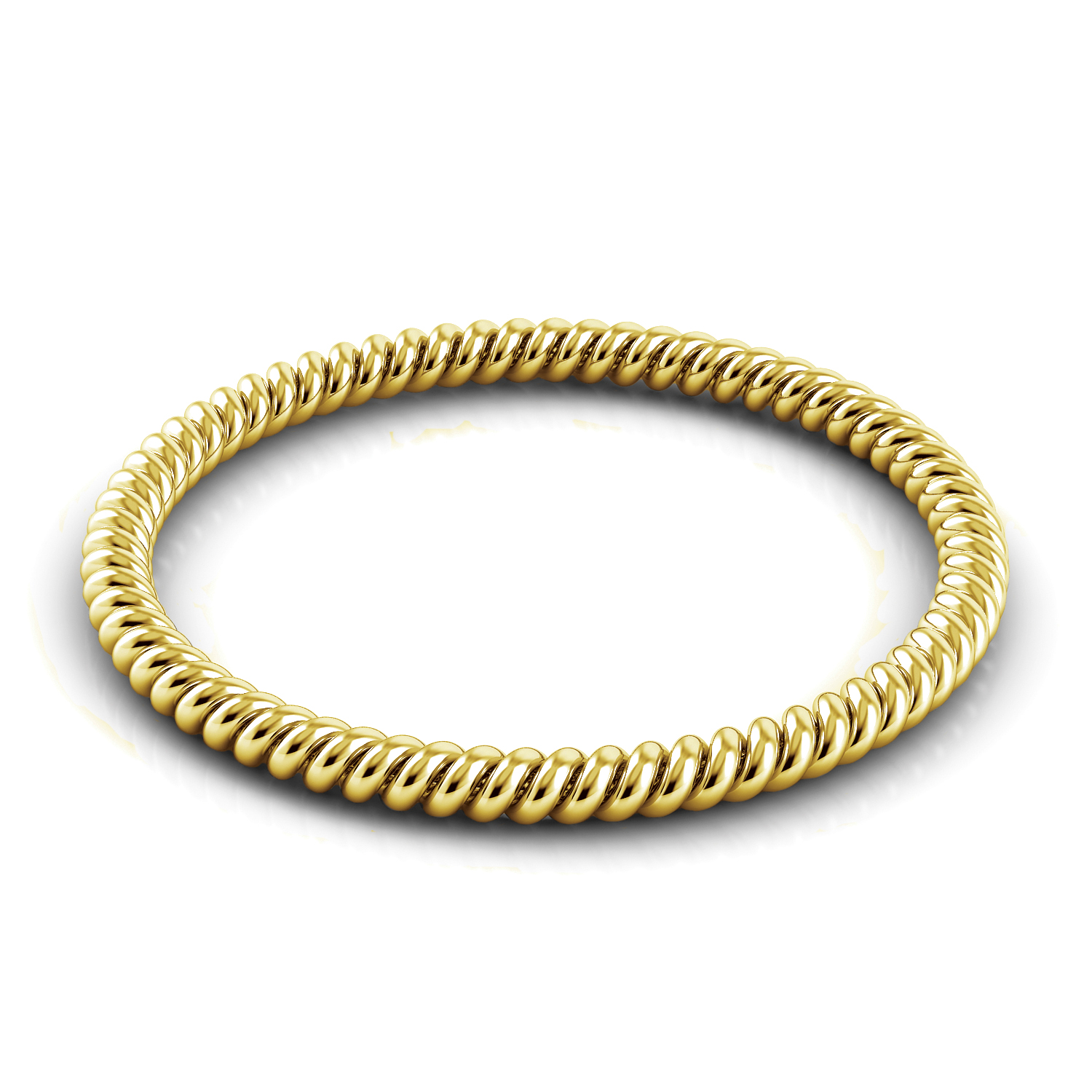 Eleganza Braided Wedding Band for Her