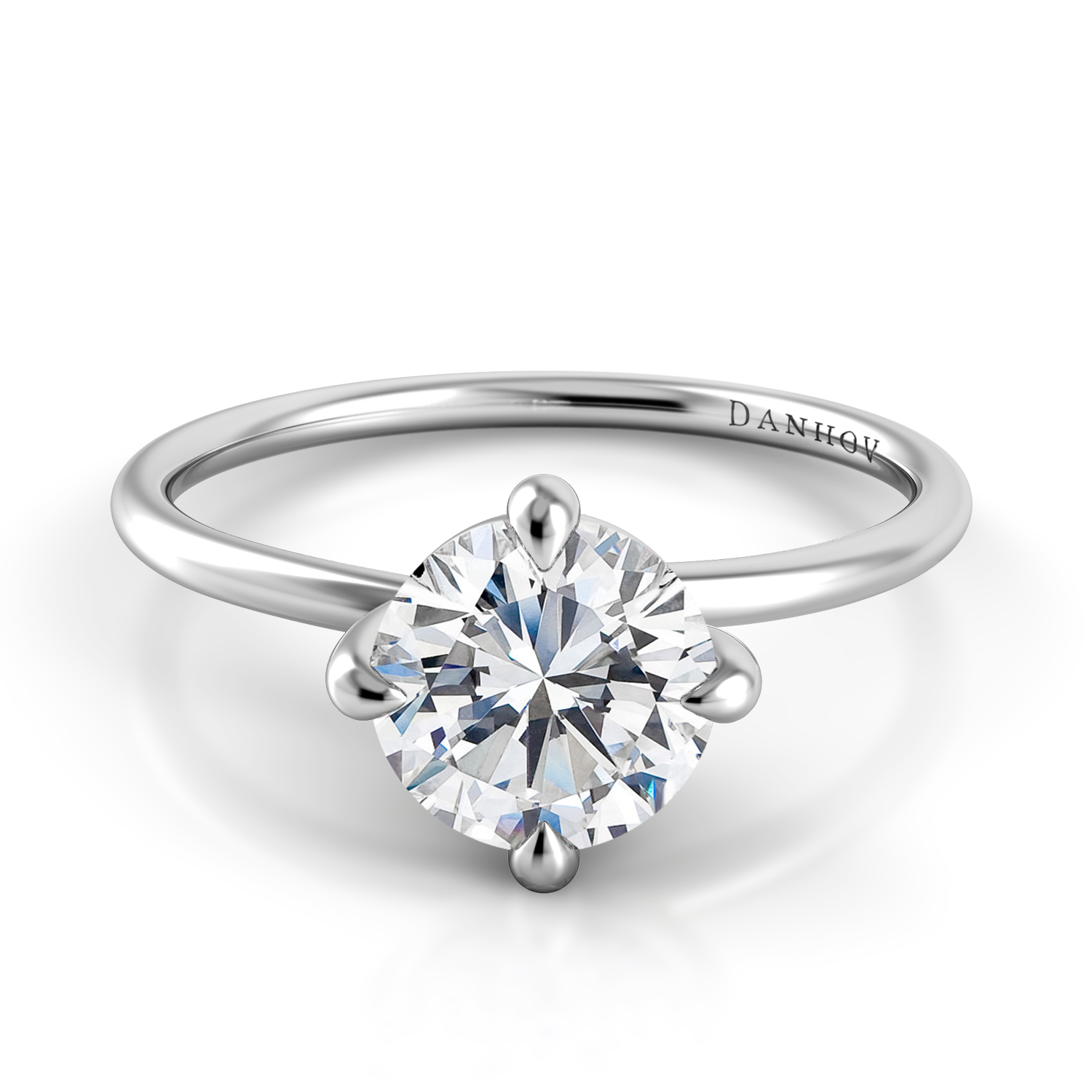 Eleganza Solitaire Diamond Ring