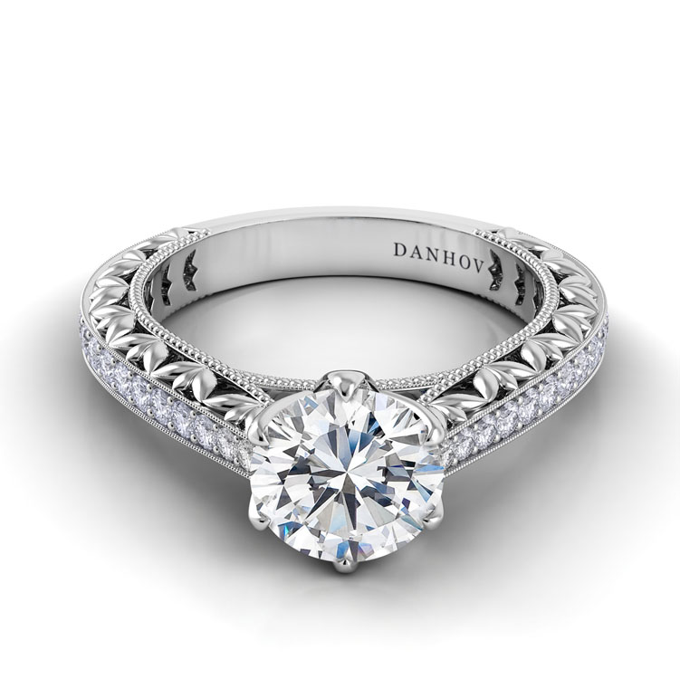Petalo Floral Designer Engagement Ring
