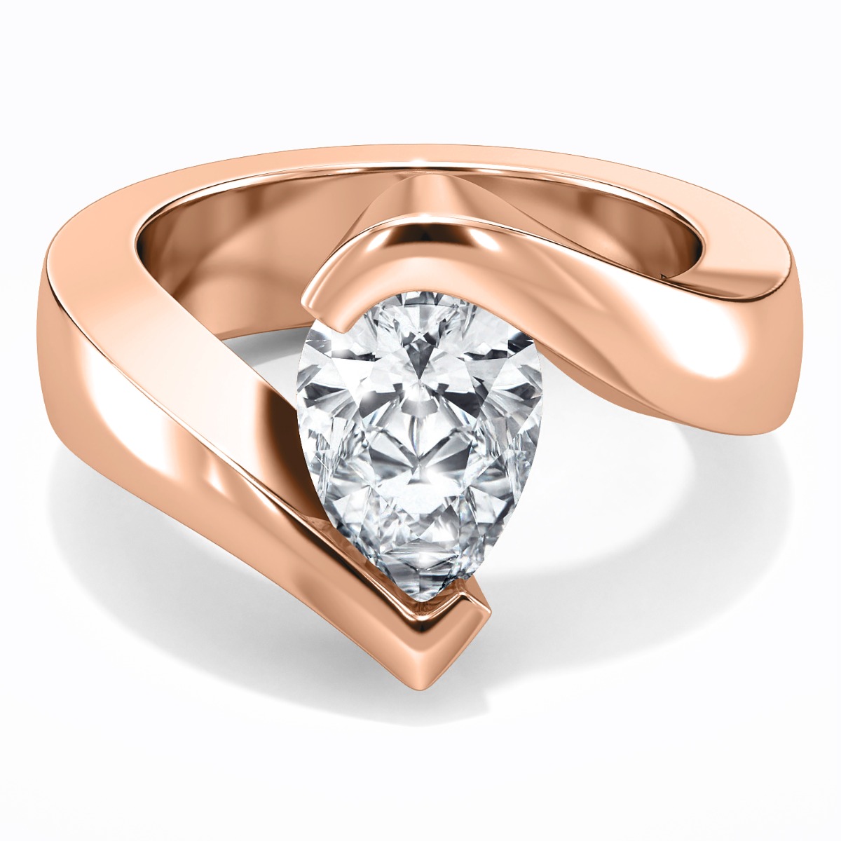 Tension Engagement Ring