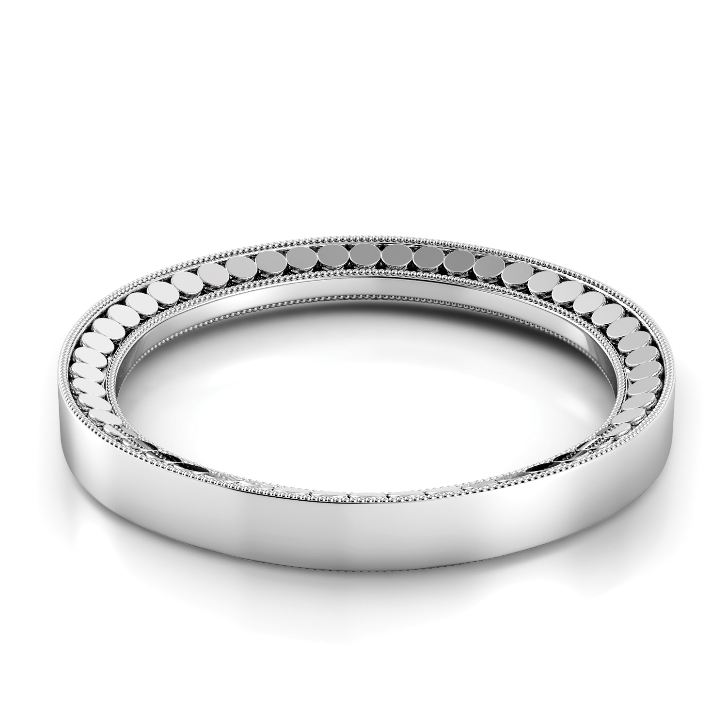 Tubetto Domed Women's Wedding Band